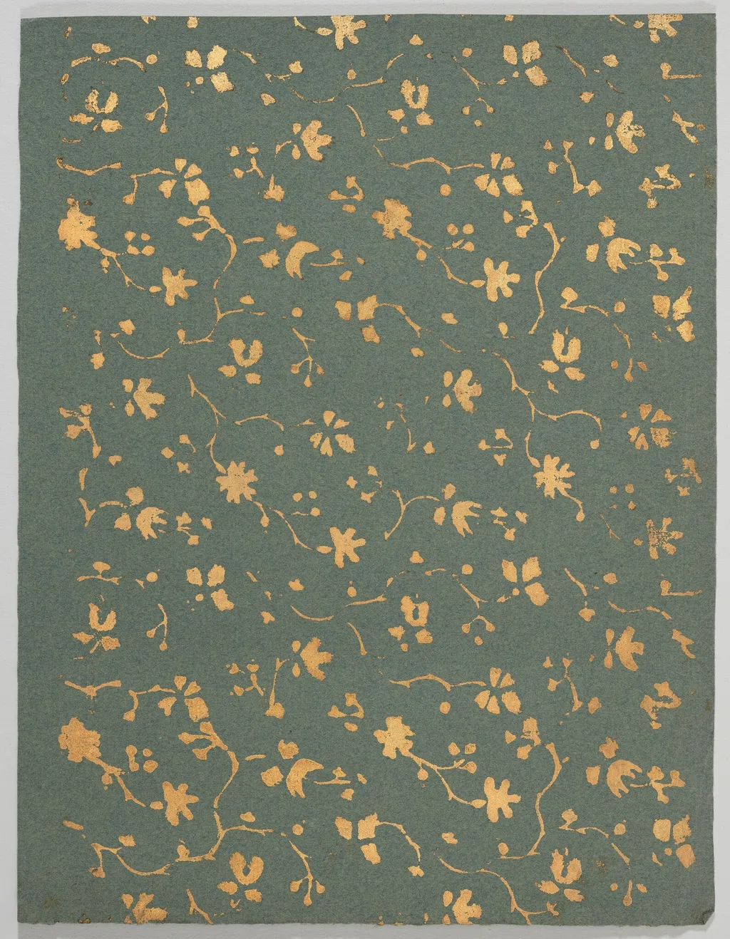 Endpaper, by German 19th Century, ink, 1850