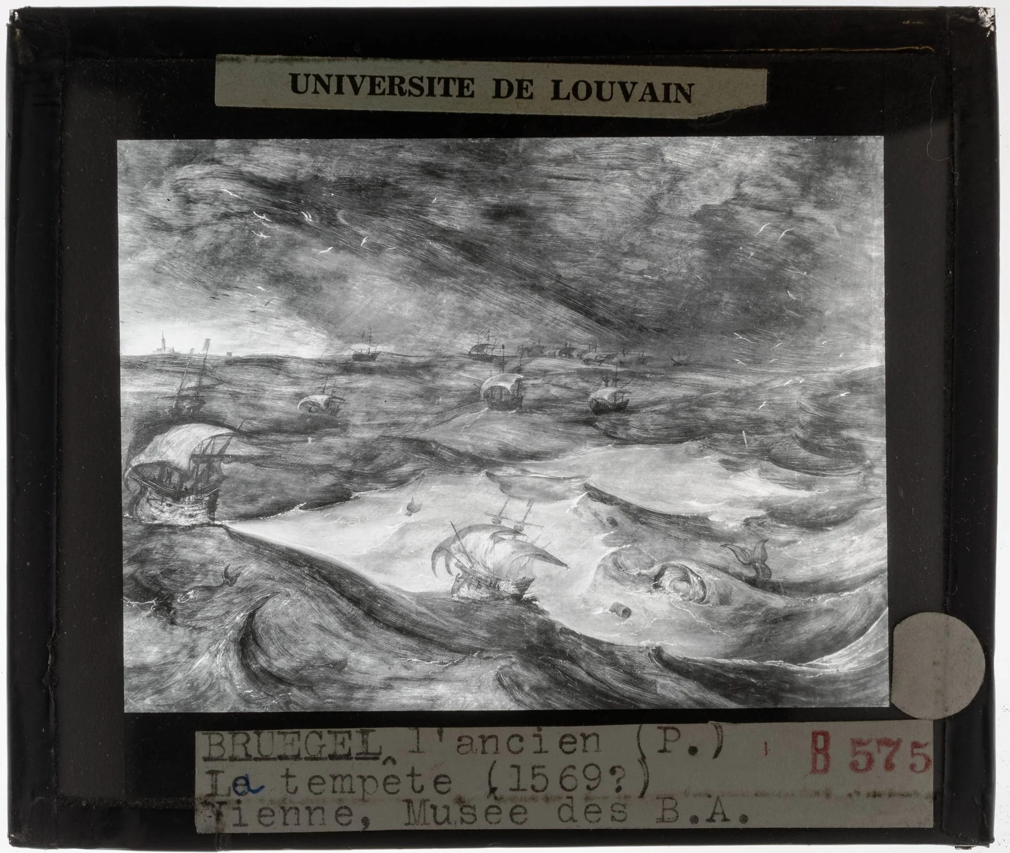 Joos de Momper. De storm, detail