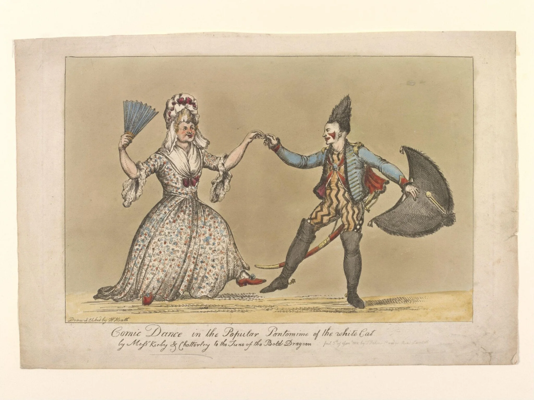 H Beard Print Collection, detail