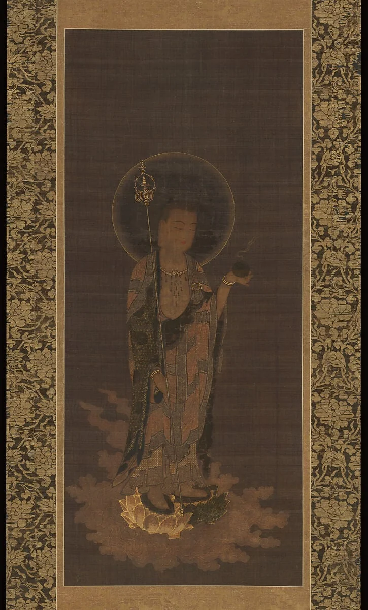 地蔵菩薩来迎図|Welcoming Descent of the Bodhisattva Jizō, detail
