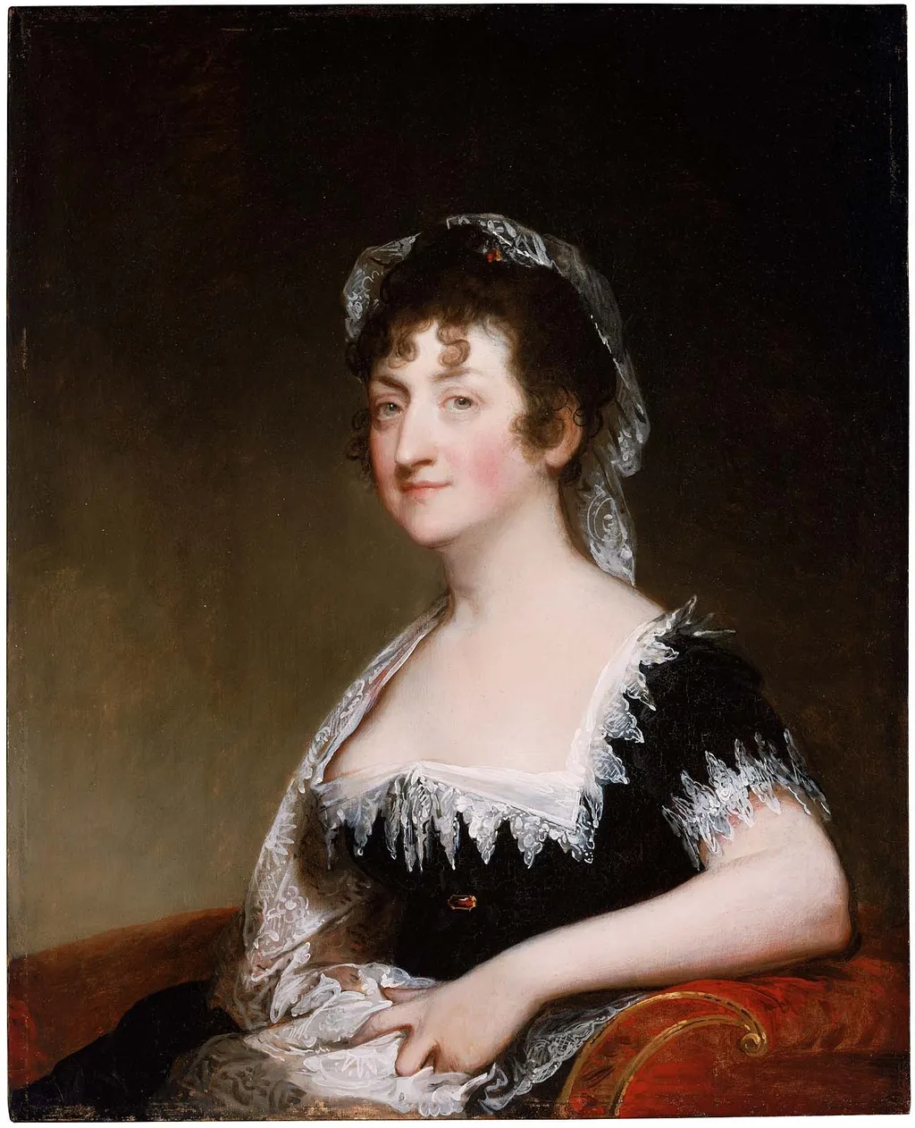 Mrs. James Swan (Hepzibah Clarke), by Gilbert Stuart, unspecified, 1808