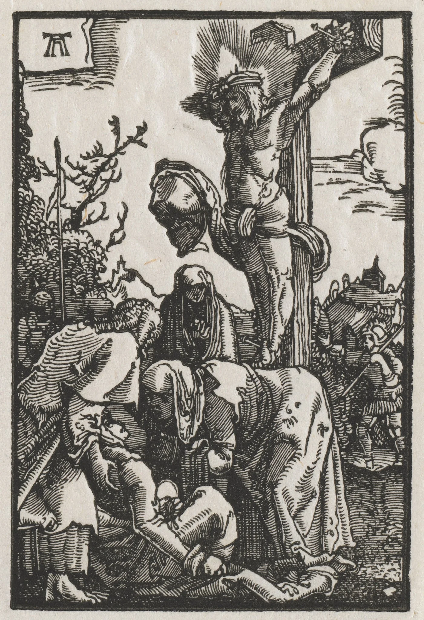 The Fall and Redemption of Man: Christ on the Cross, detail