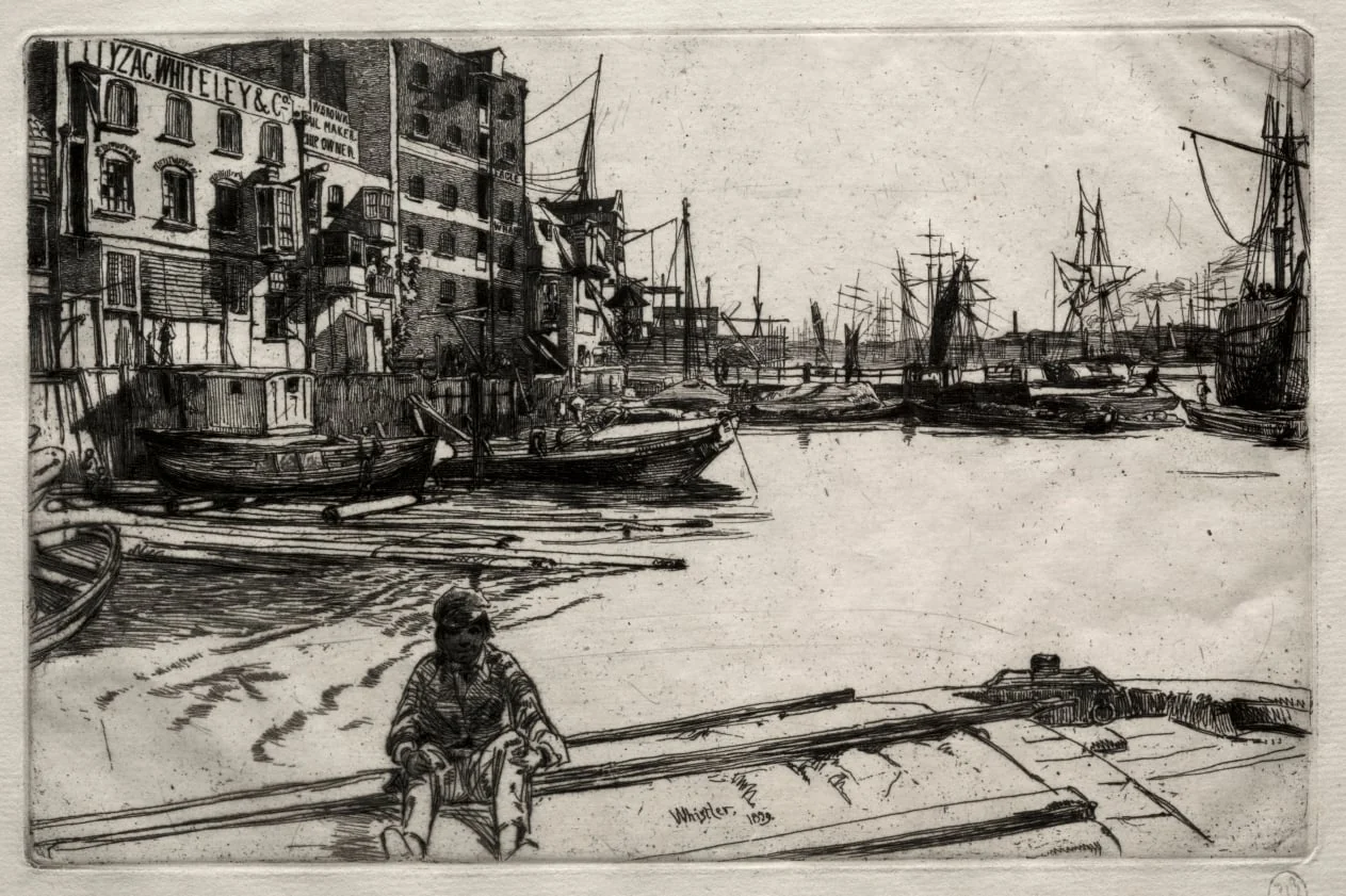 Eagle Wharf, detail