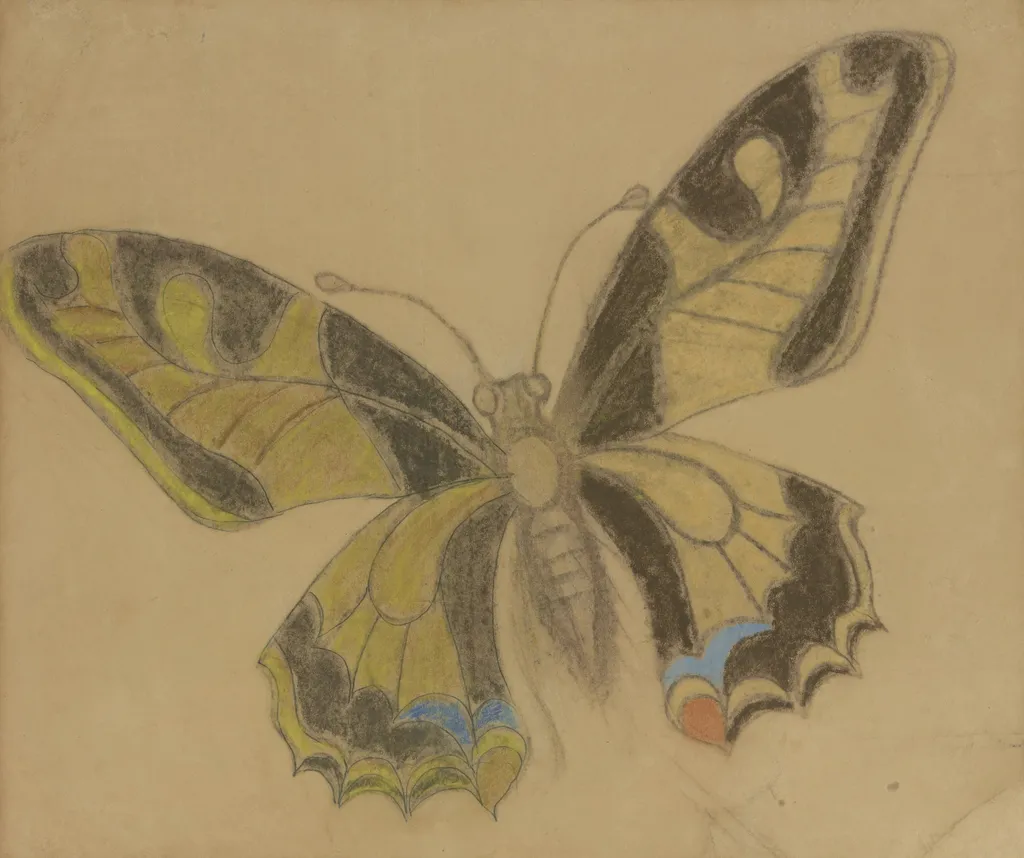 Butterfly (Old World Swallowtail), by Stanisław Wyspiański, unspecified, 1899