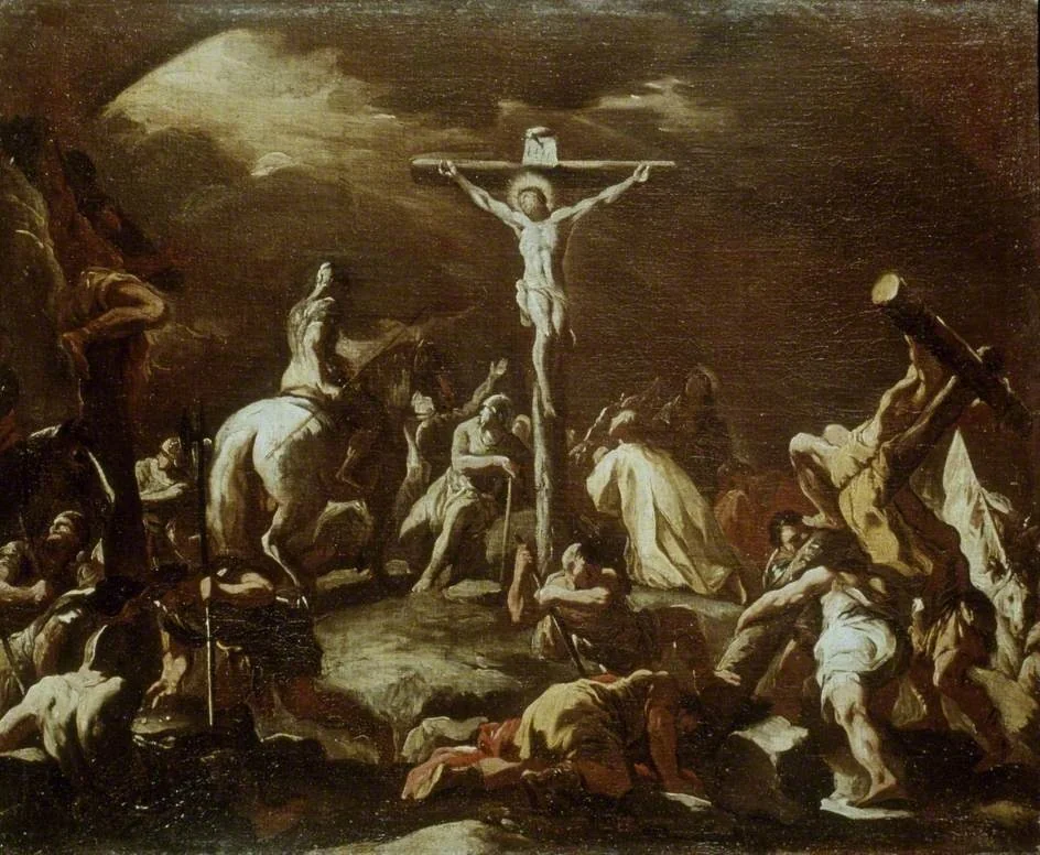 The Crucifixion, detail