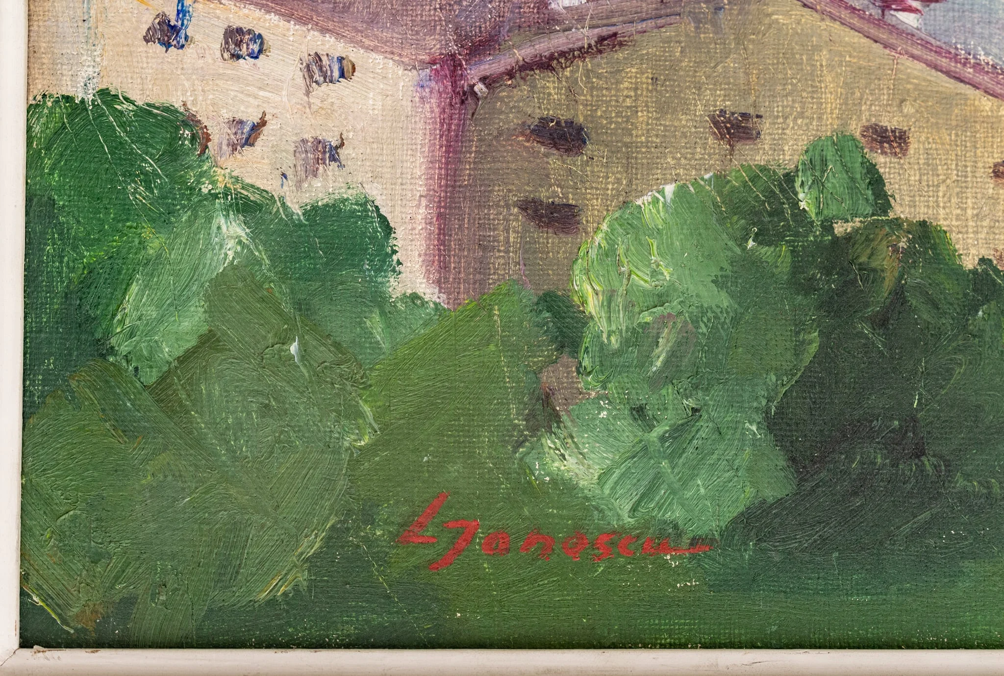 Peisaj, detail