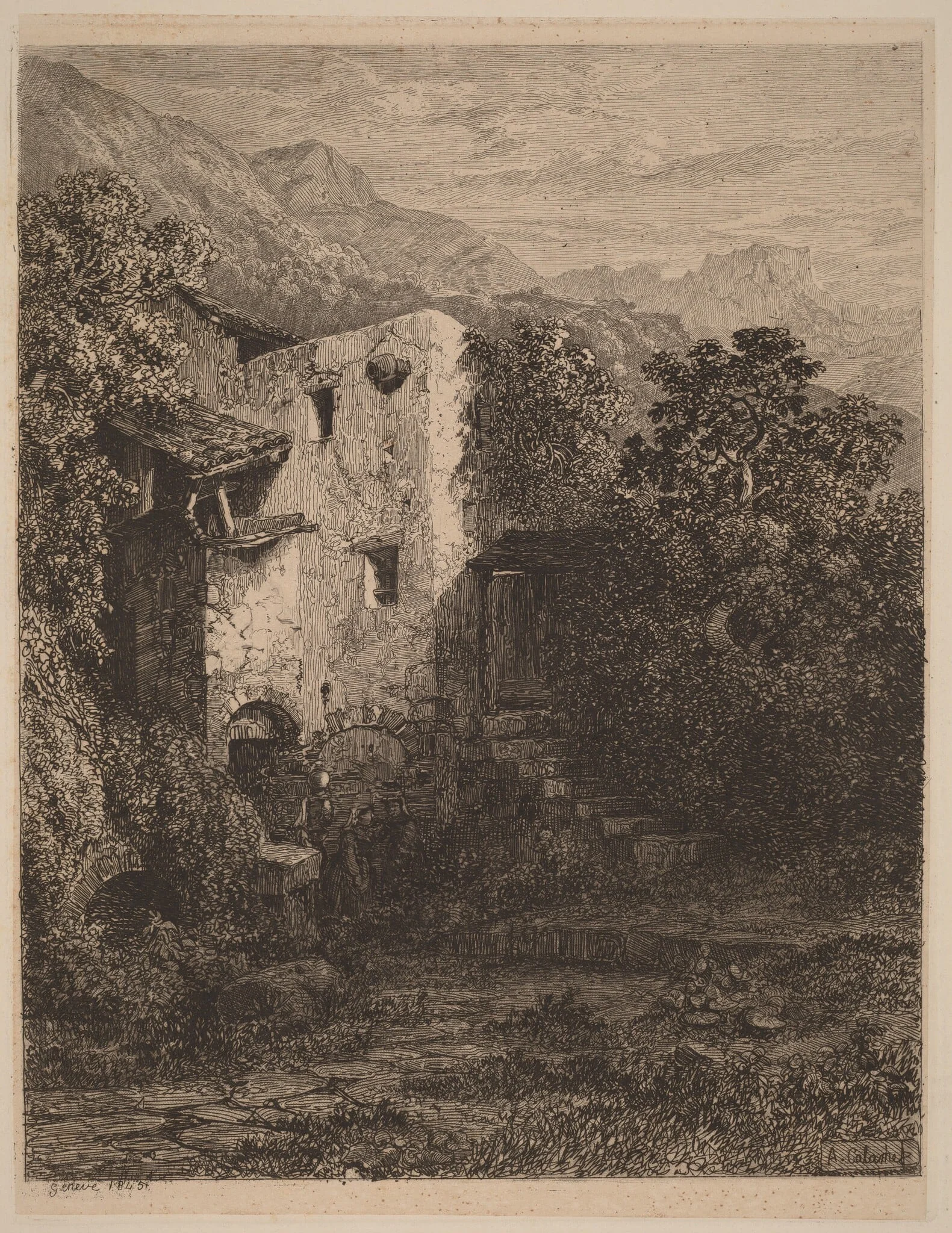 Dilapidated House, detail