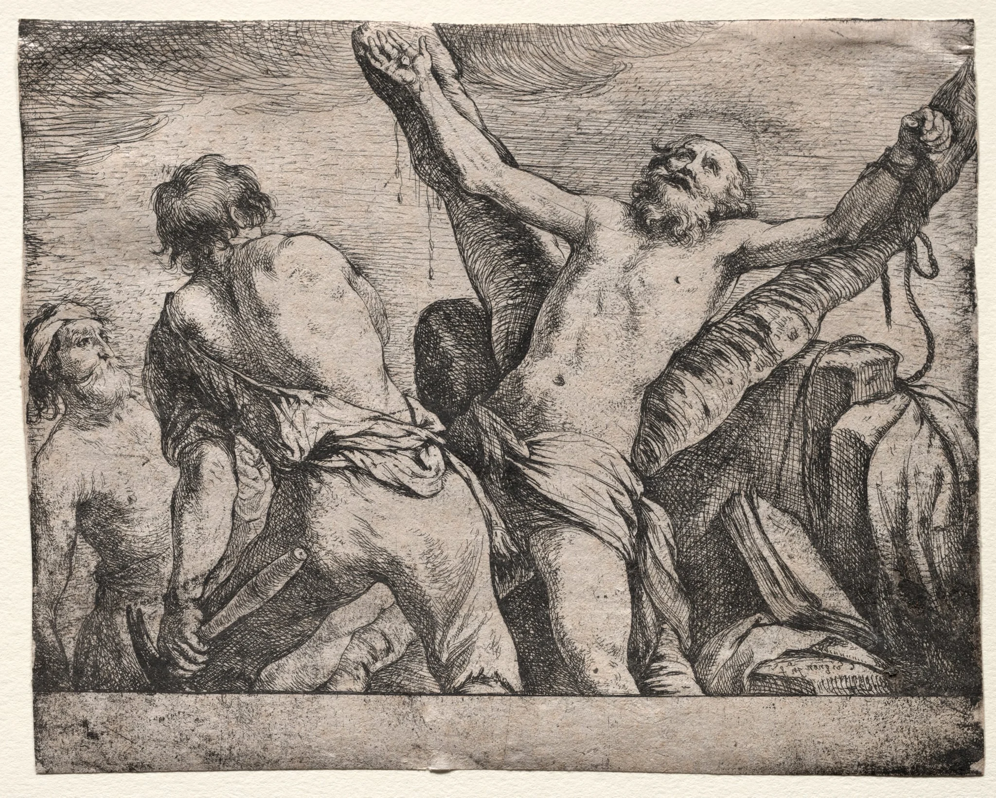 The Martyrdom of St. Andrew, detail