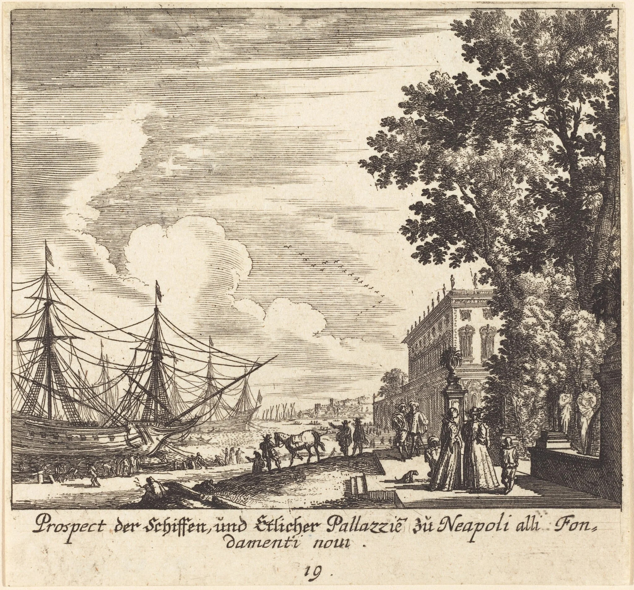 Ships, Fondamenti Novi, Naples, detail