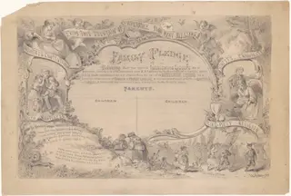 Family Pledge, by Joseph E. Baker, graphite, 1801