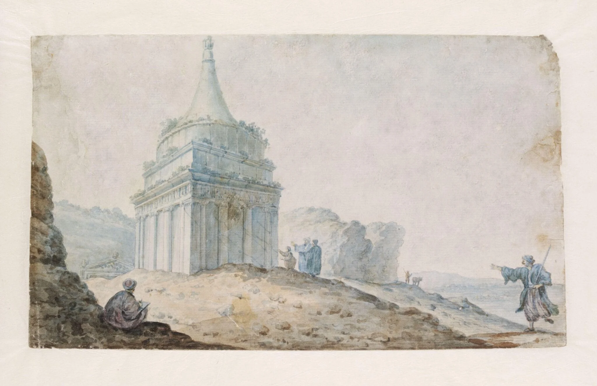 The Sepulchre of Absalom, detail