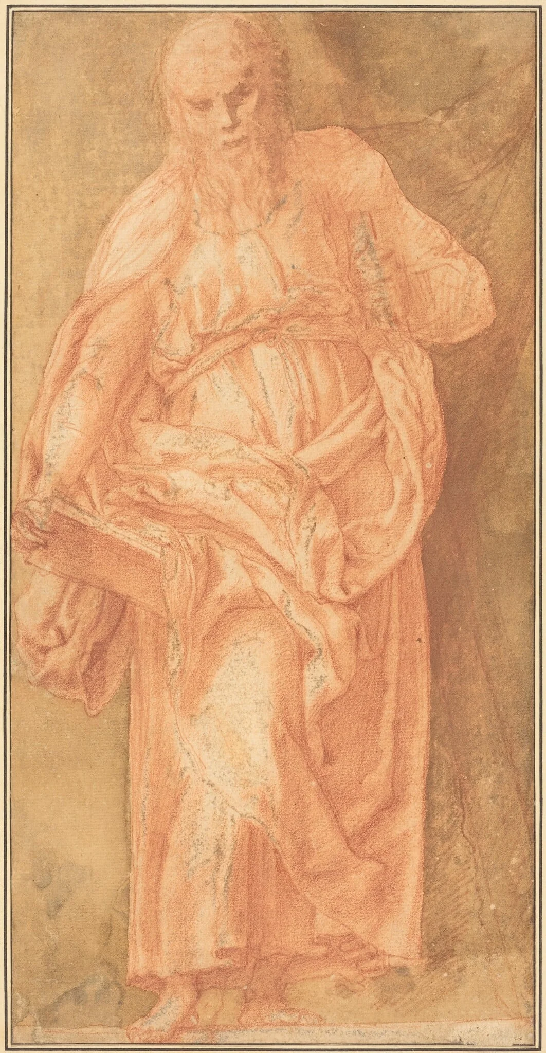 Saint Andrew, detail