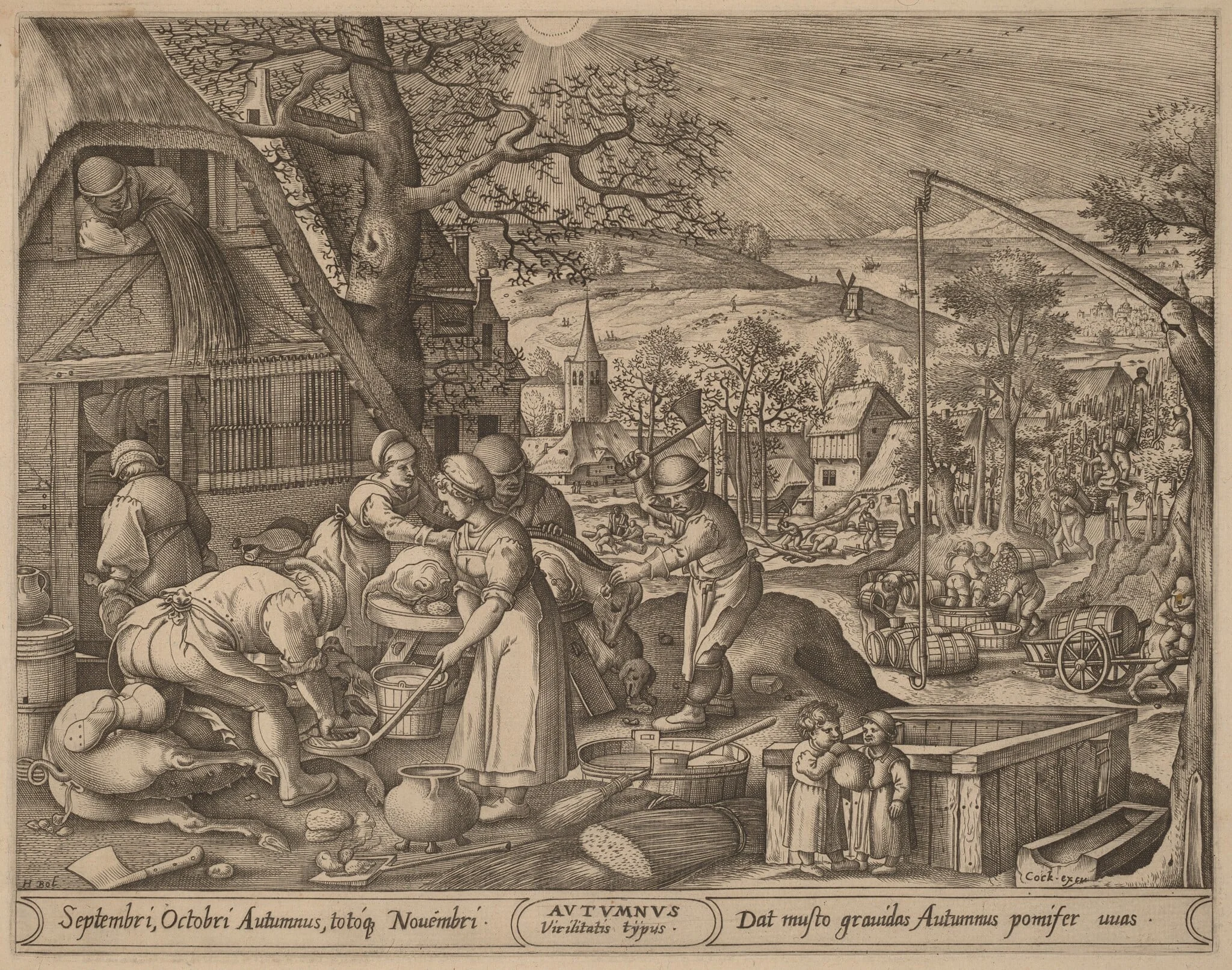 Autumn, detail