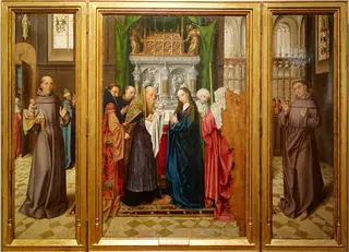 Triptych of the Presentation of Jesus in the Temple, by Goswin van der Weyden, unspecified, 1501