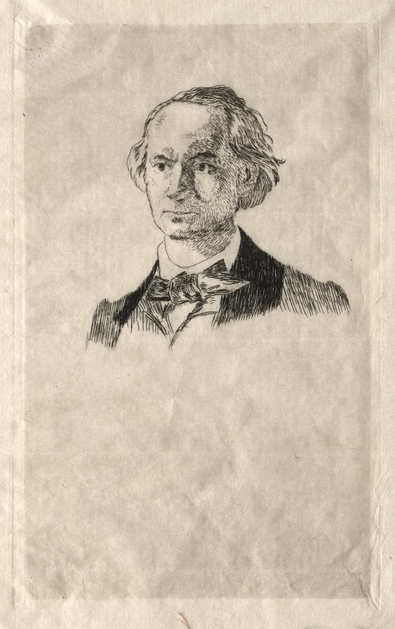 Charles Baudelaire, detail