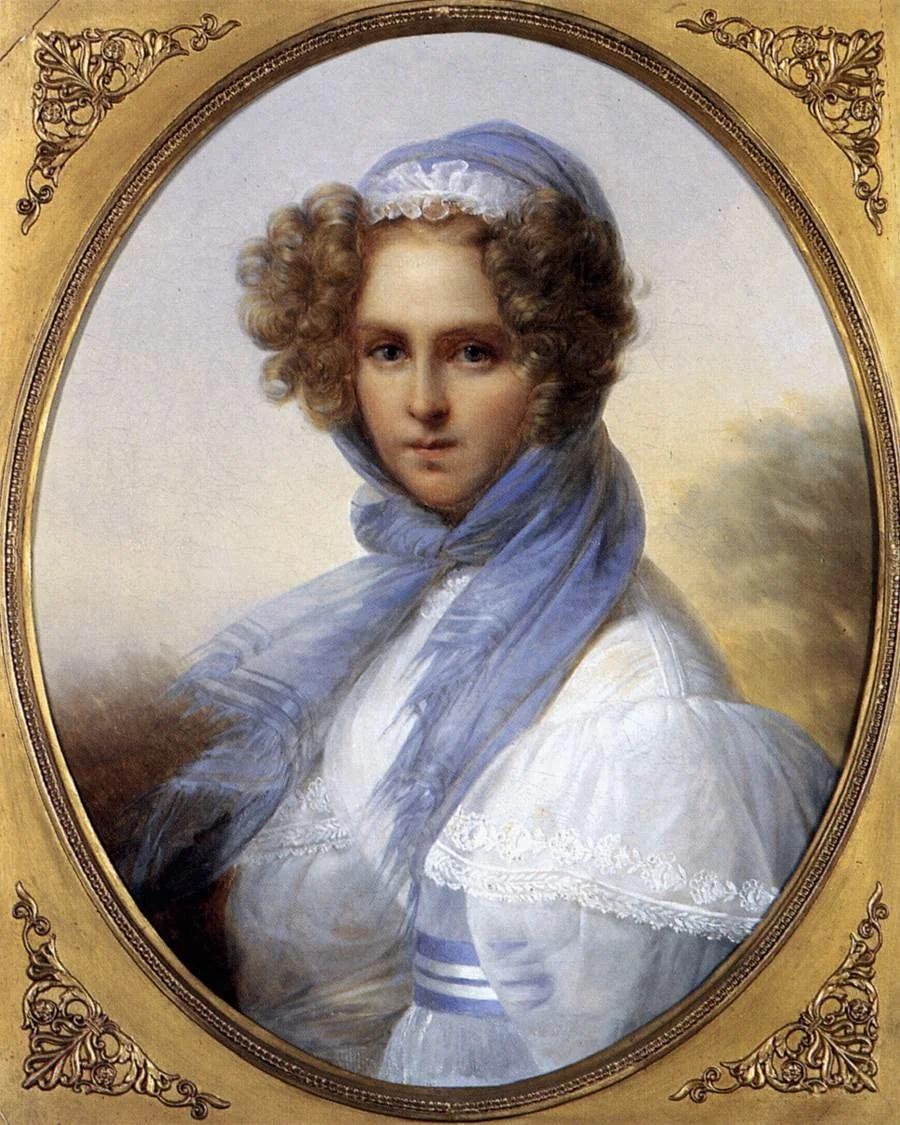 Presumed Portrait of Miss Kinsoen, detail