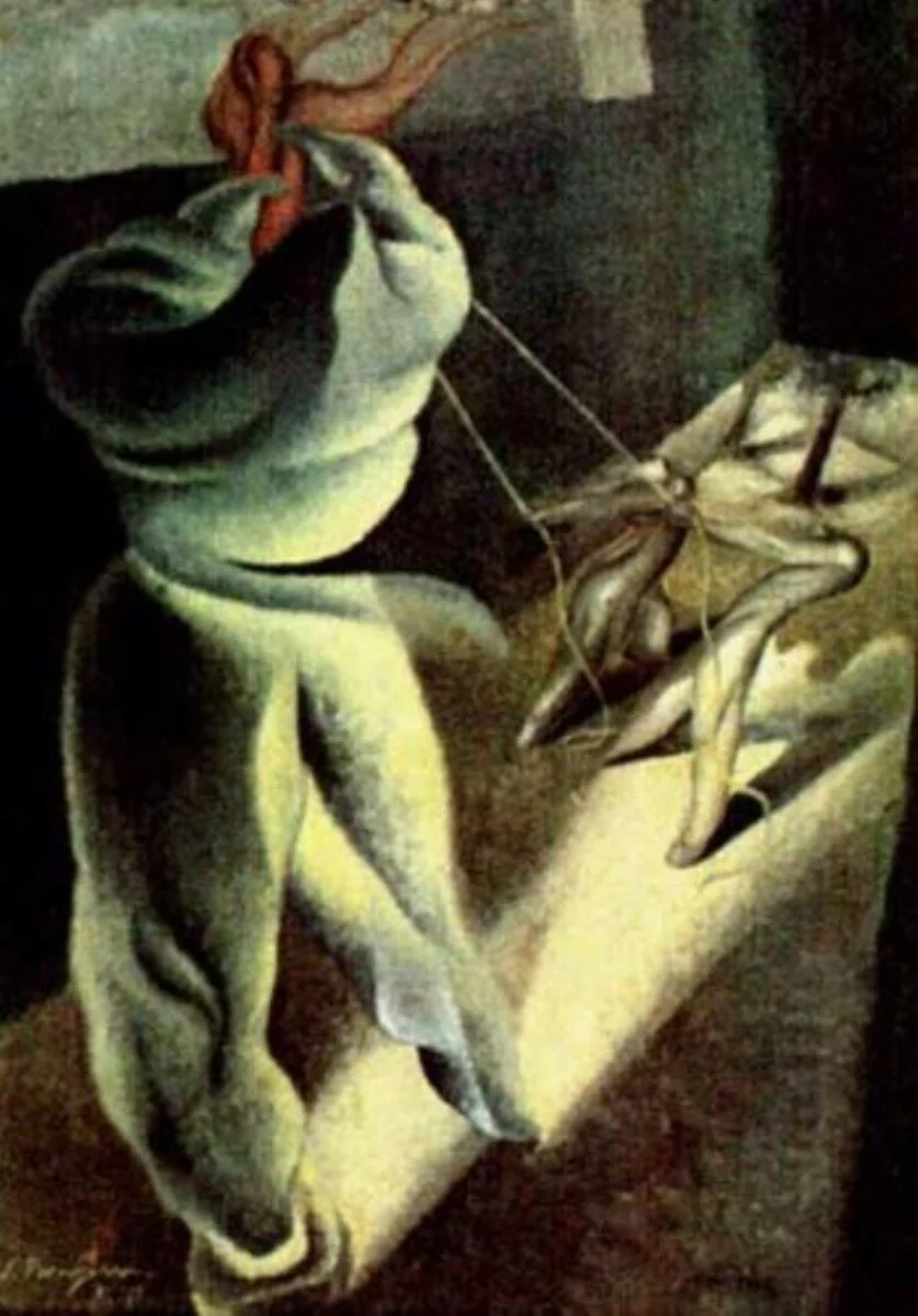 Compoziție suprarealistă, detail