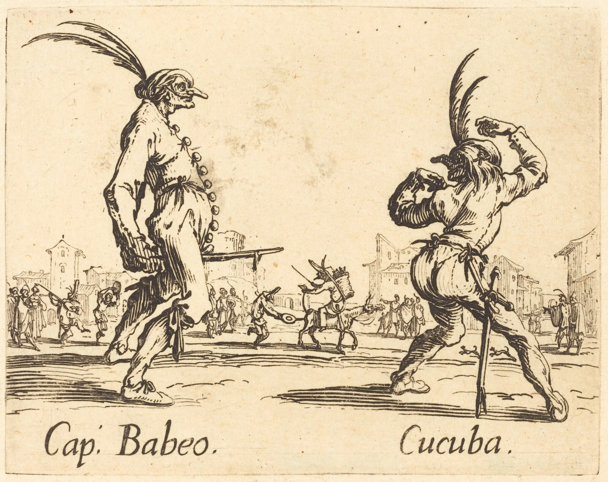 Cap. Babeo and Cucuba, detail