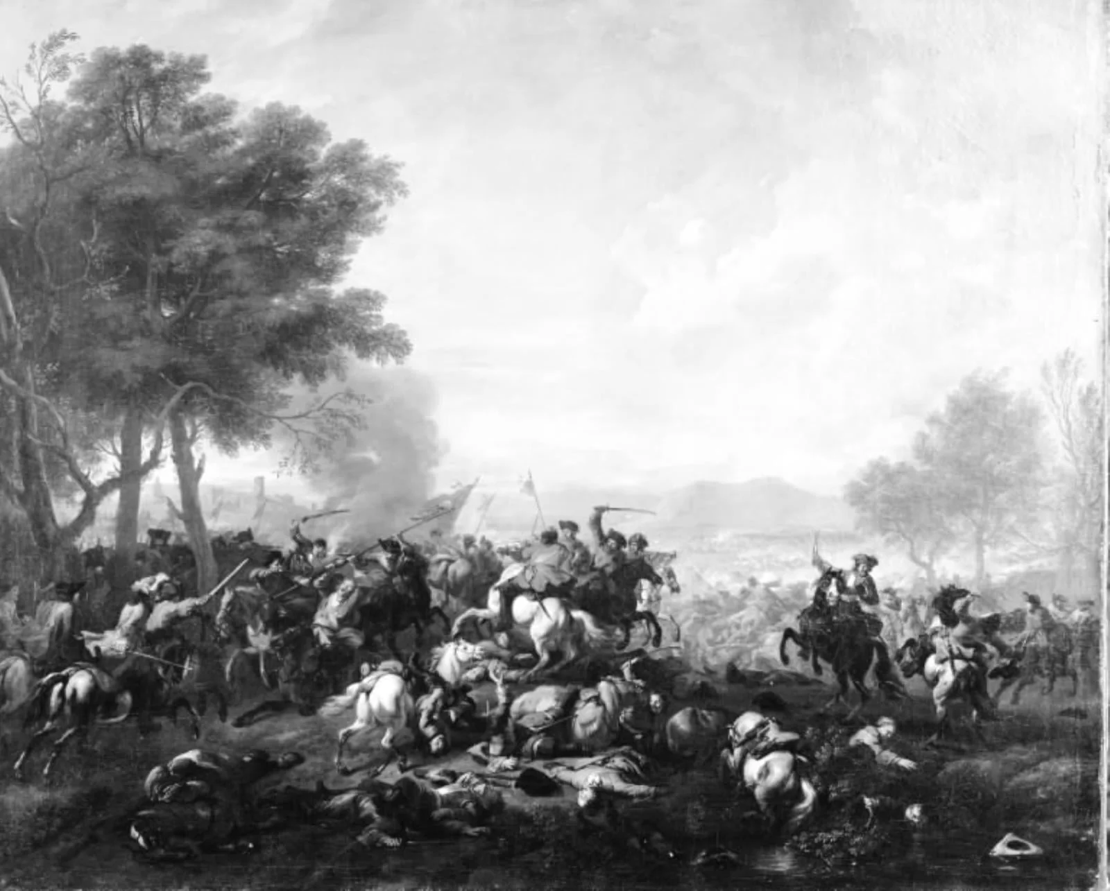 A Battle, detail