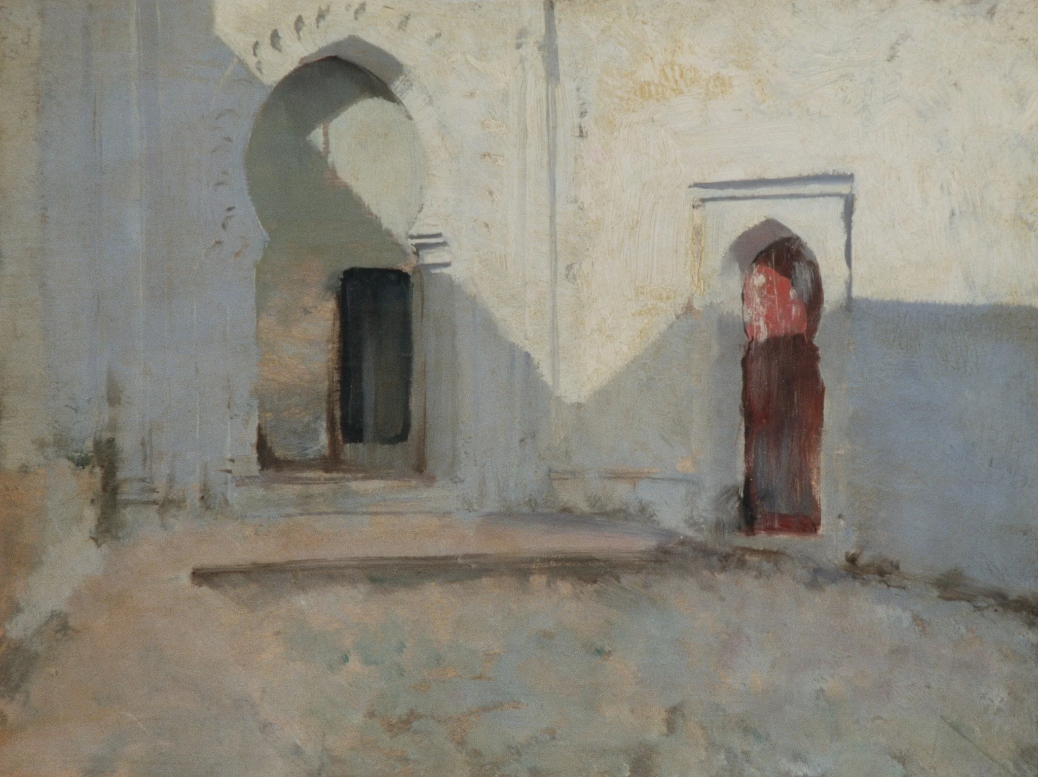 Courtyard, Tetuan, Morocco, detail
