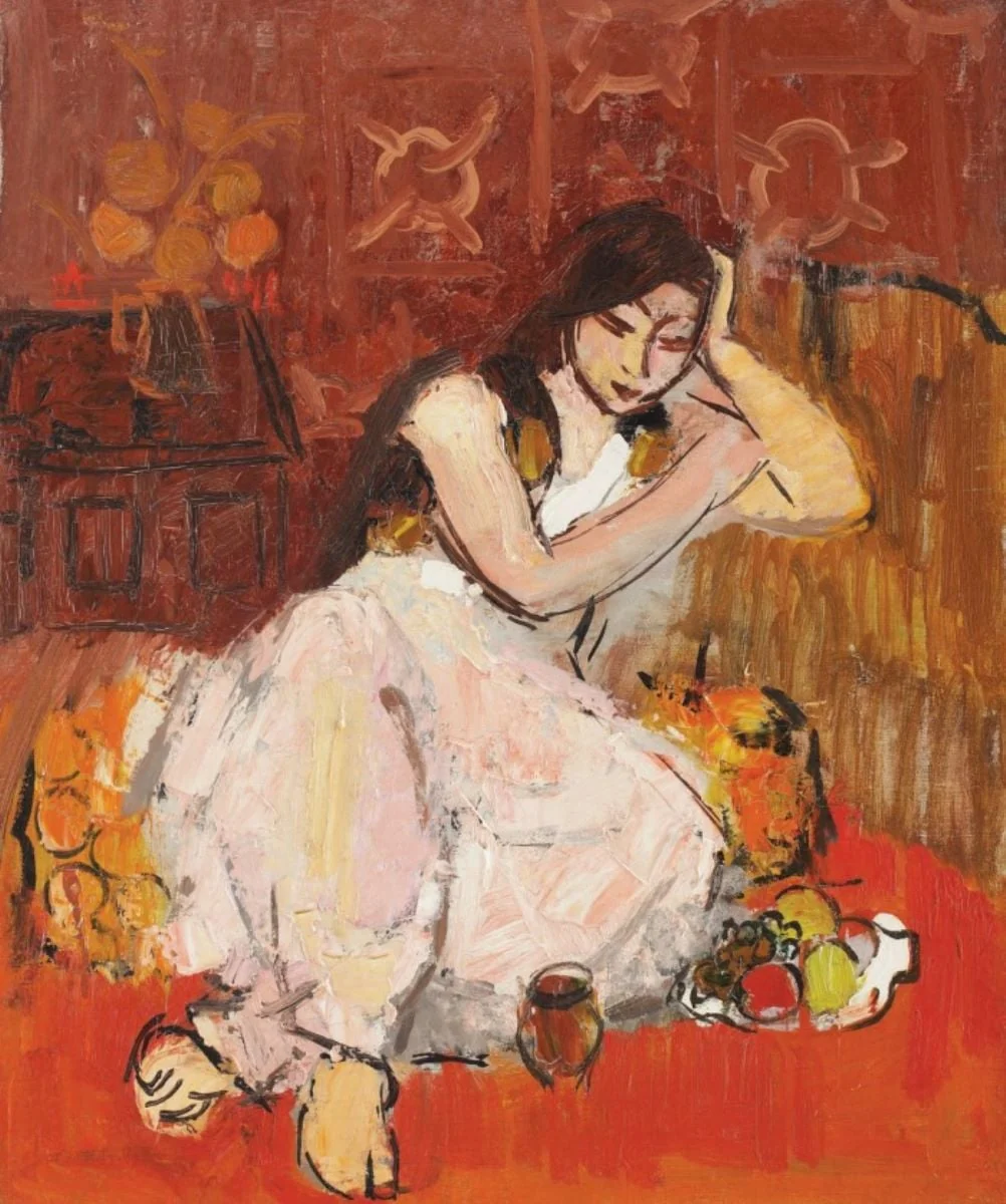 Odaliscă, detail