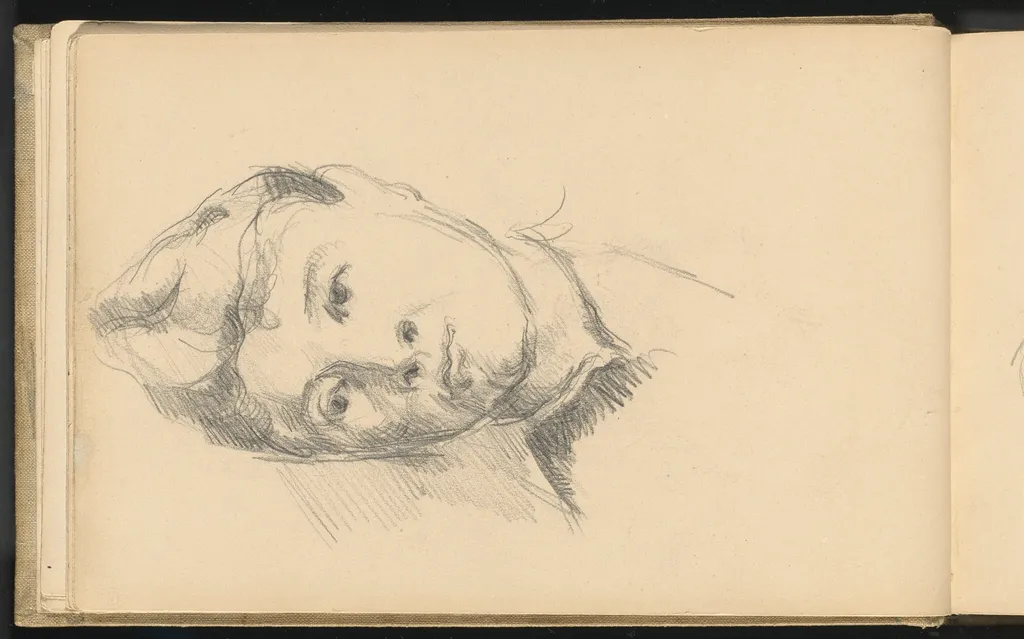Madame Cezanne, by Paul Cézanne, graphite, 1888