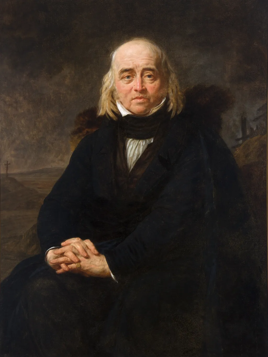Portrait of Julian Ursyn Niemcewicz (1758–1841), by Antoine-Jean Gros, oil, 1833