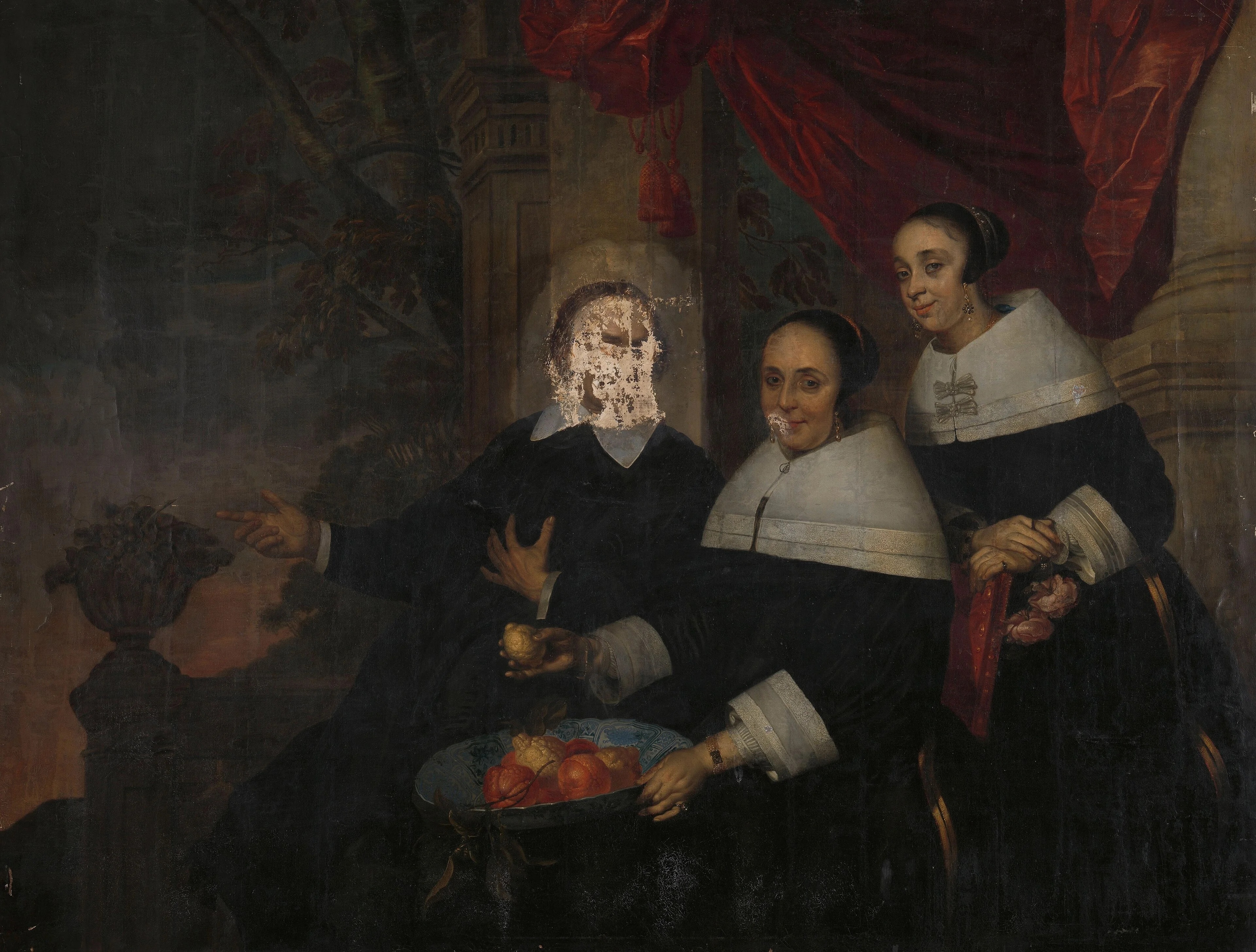 Family portrait, detail