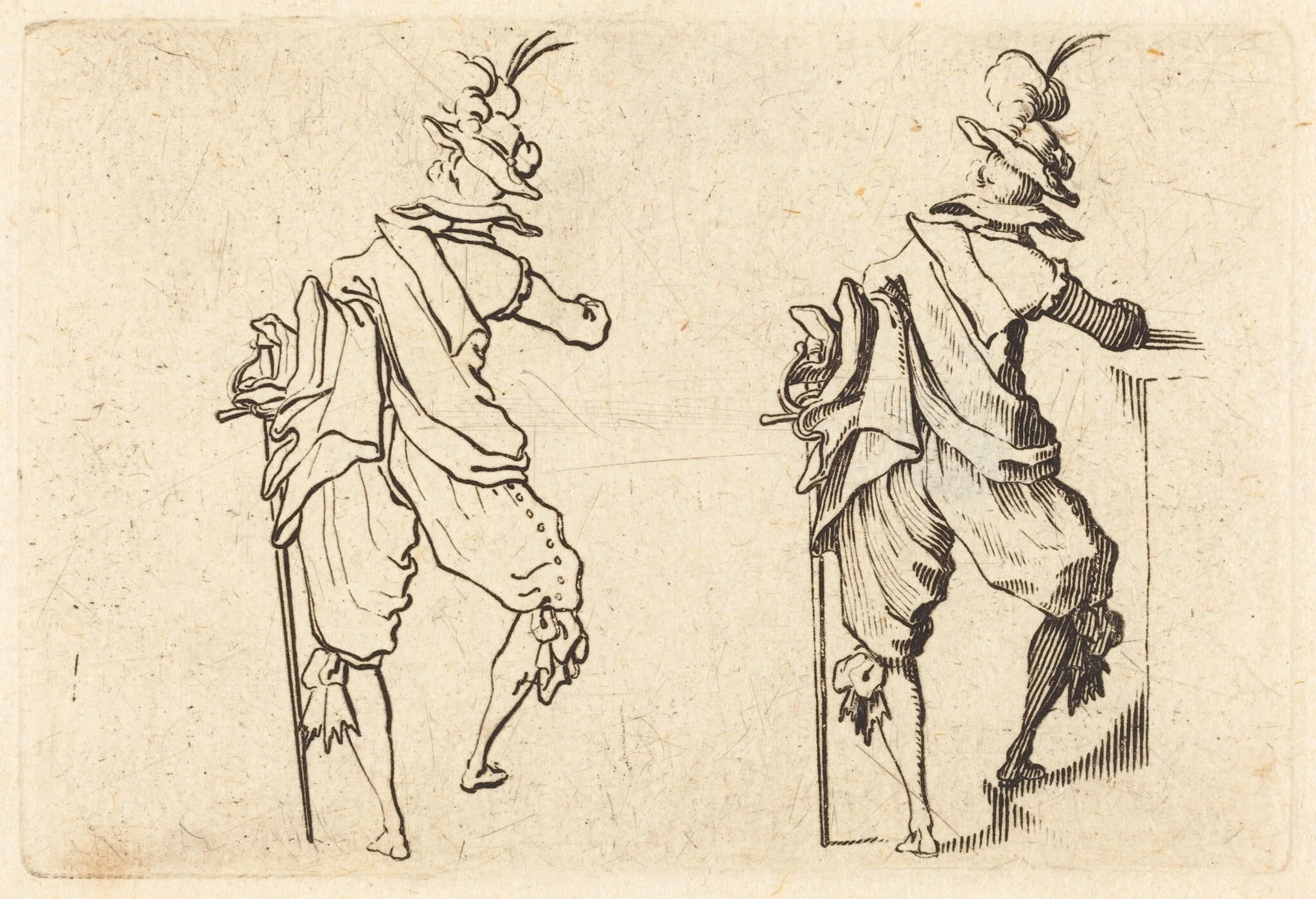 Man with Sword, detail