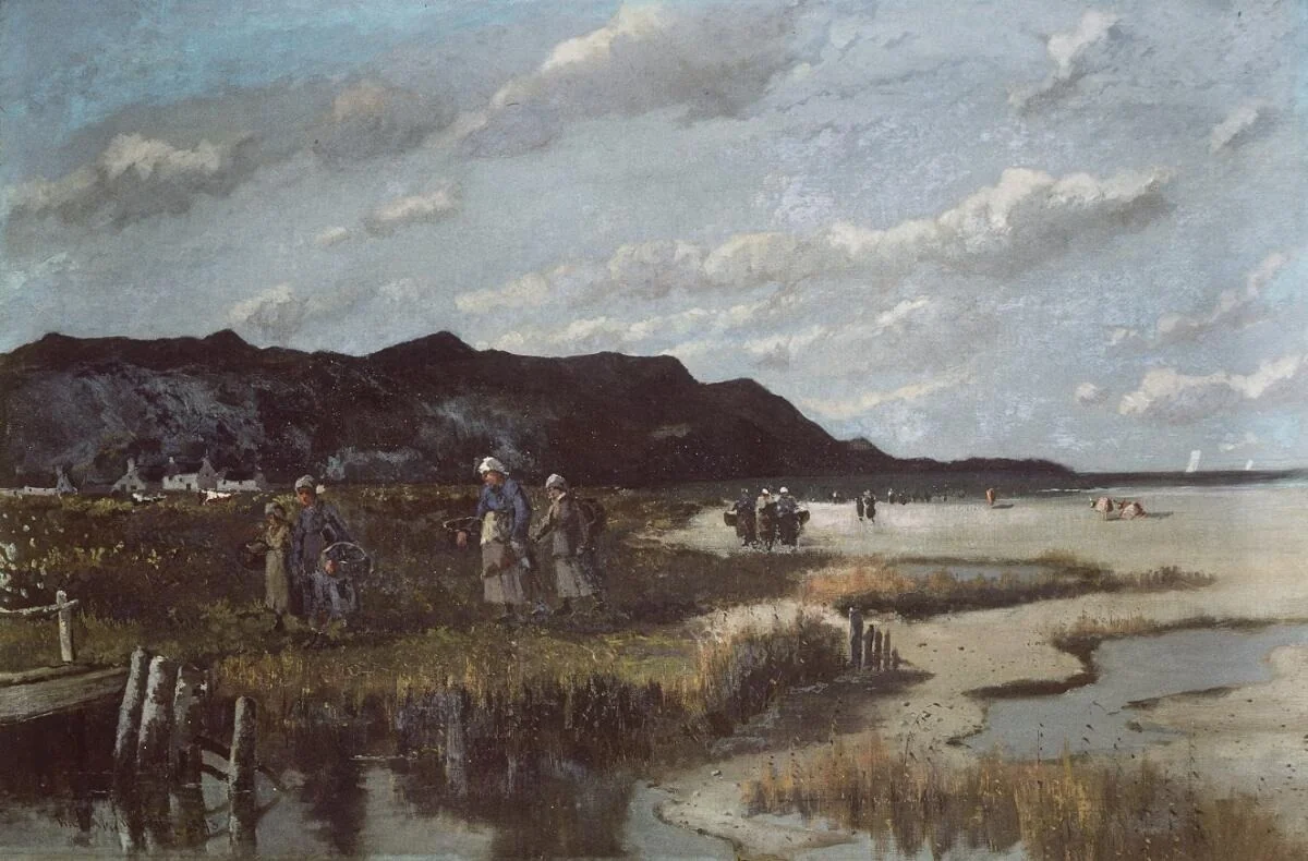 Cocklewomen, detail