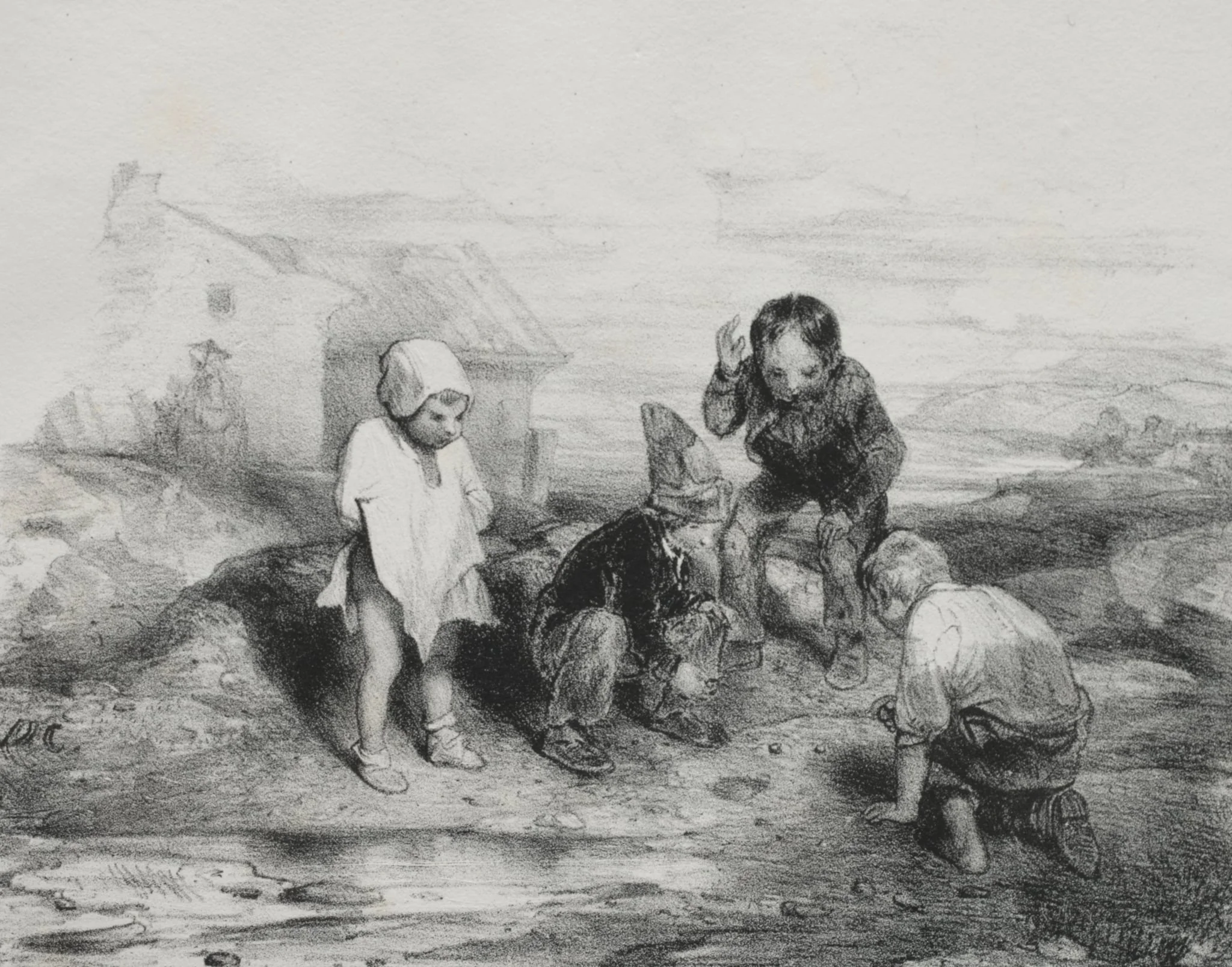 The Deciding Throw, detail