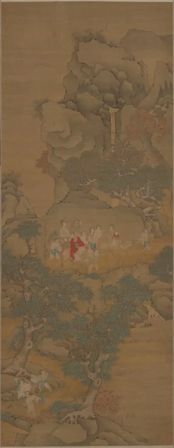 Xu Jingyang Moving His Family, detail
