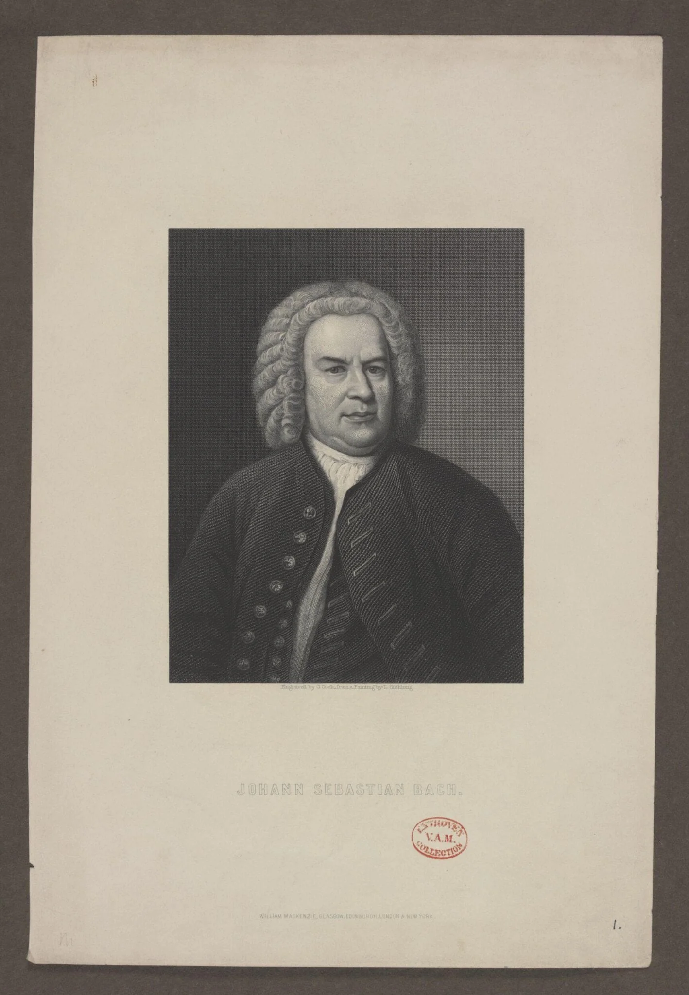 Johann Sebastian Bach, detail