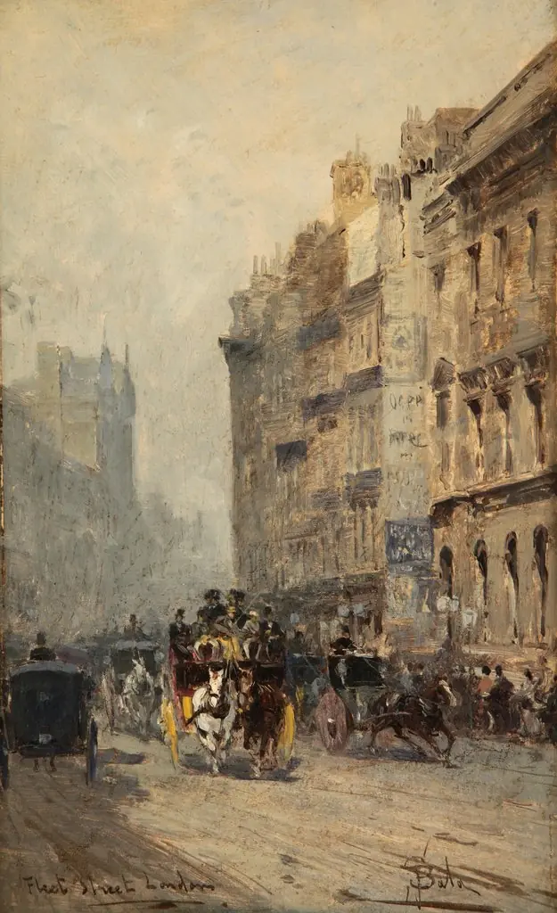 London Street, by Paolo Sala, unspecified, 1850