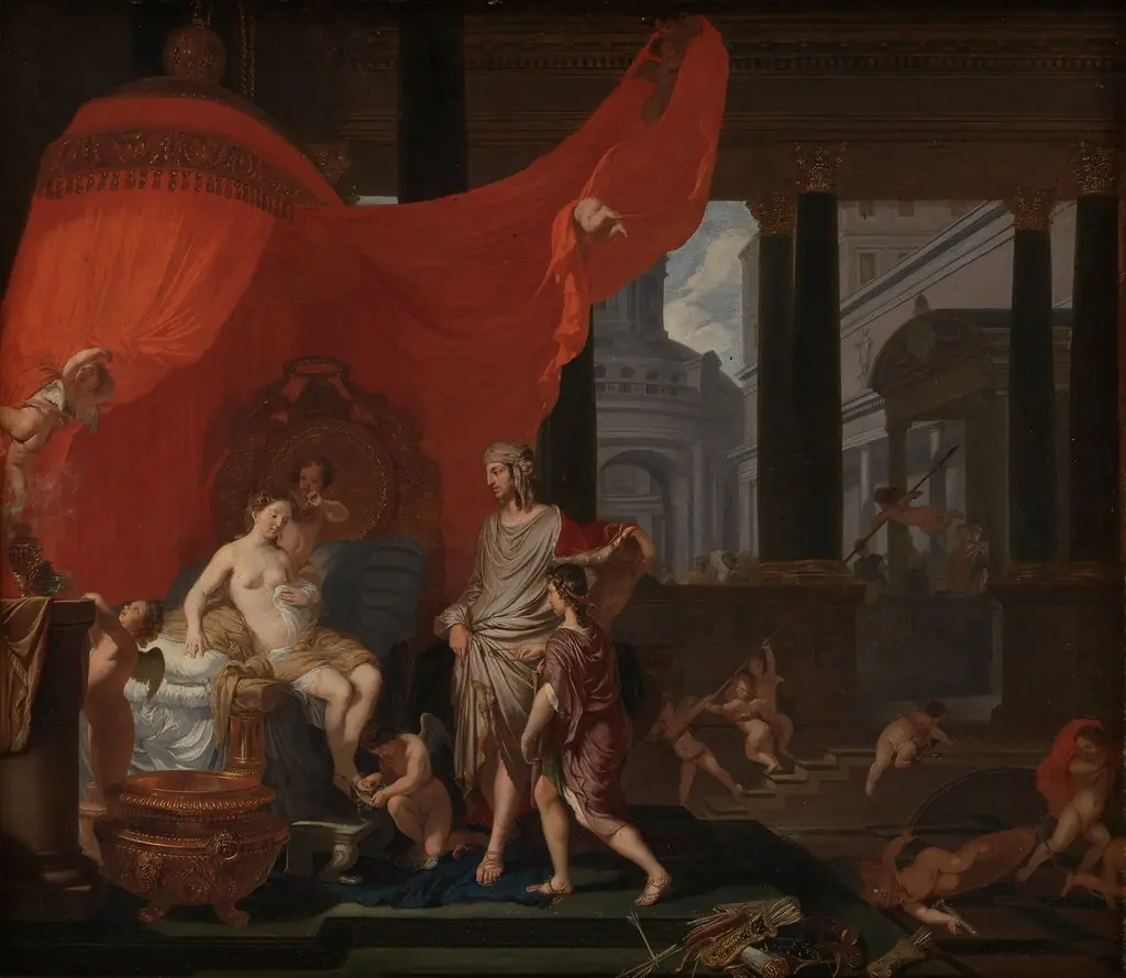 The Wedding of Alexander and Roxana, by Gerard de Lairesse, oil, 1664
