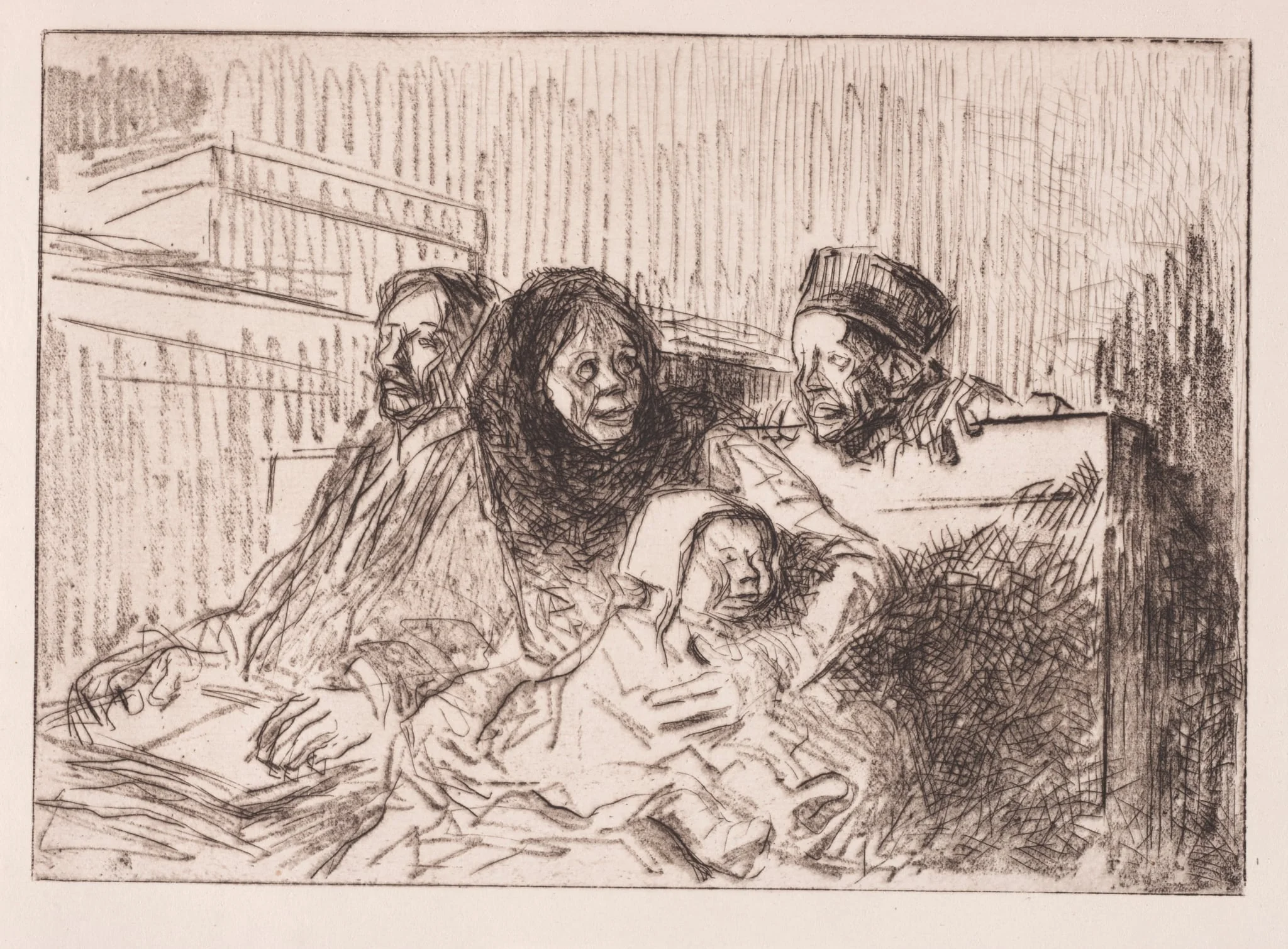 Temoins à l'audience, detail
