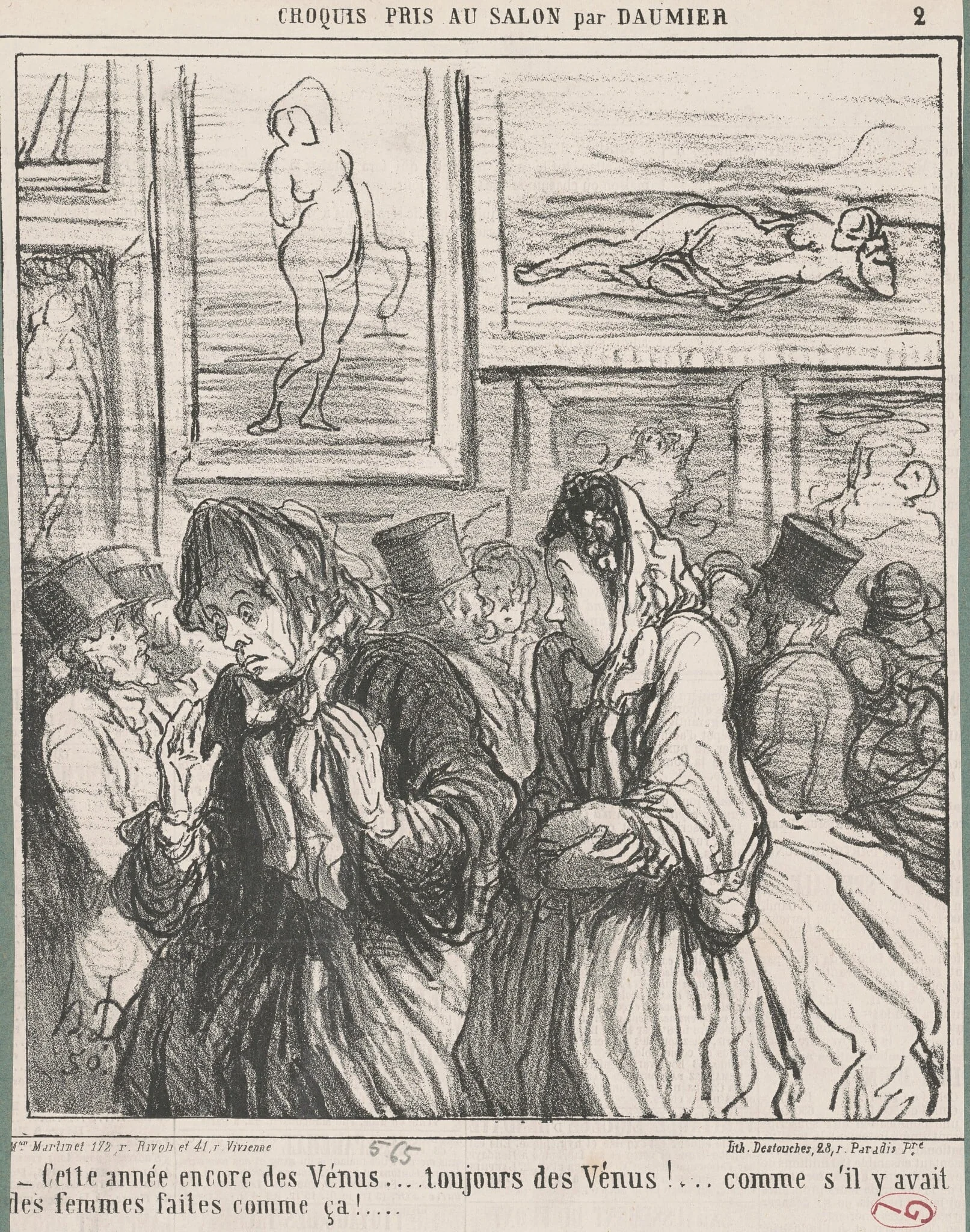 Cette année encore des vénus ..., detail