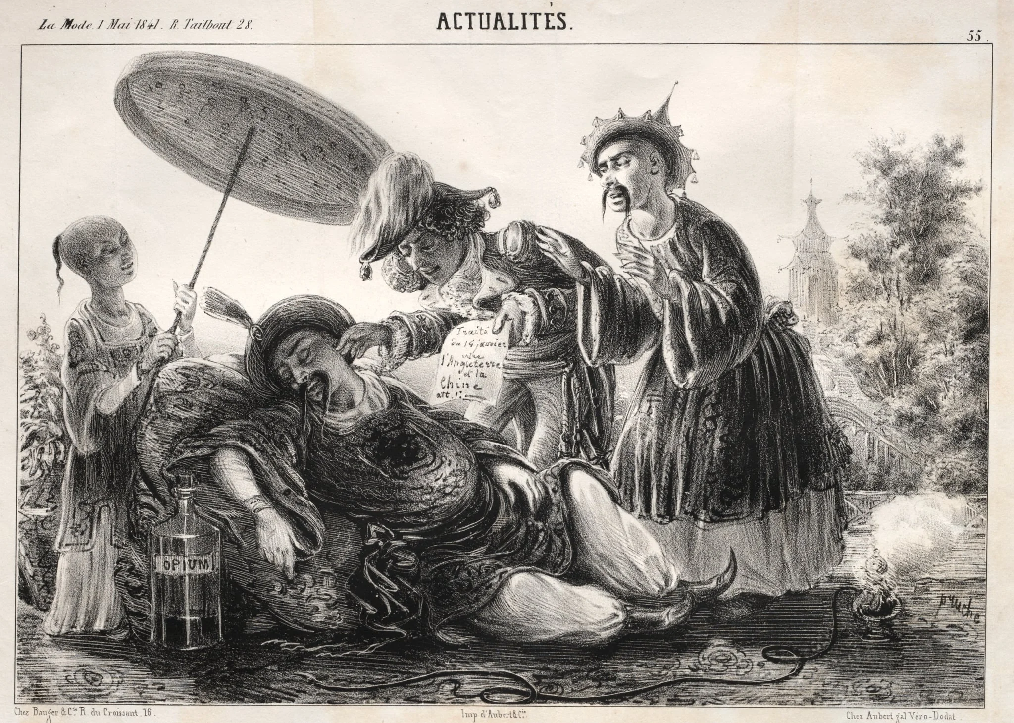 Actualités: --Dites donc! dites donc! celeste Empereur...., detail