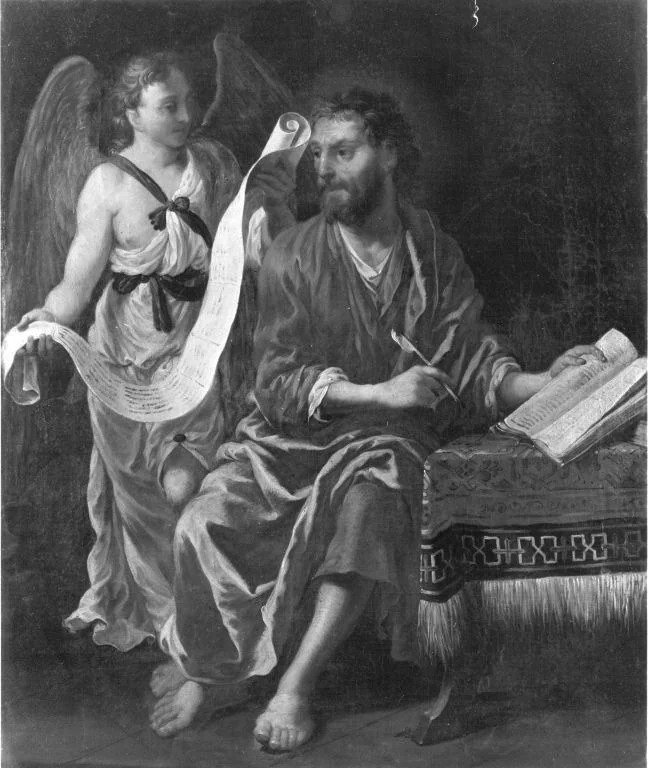 Der hl. Matthäus, detail
