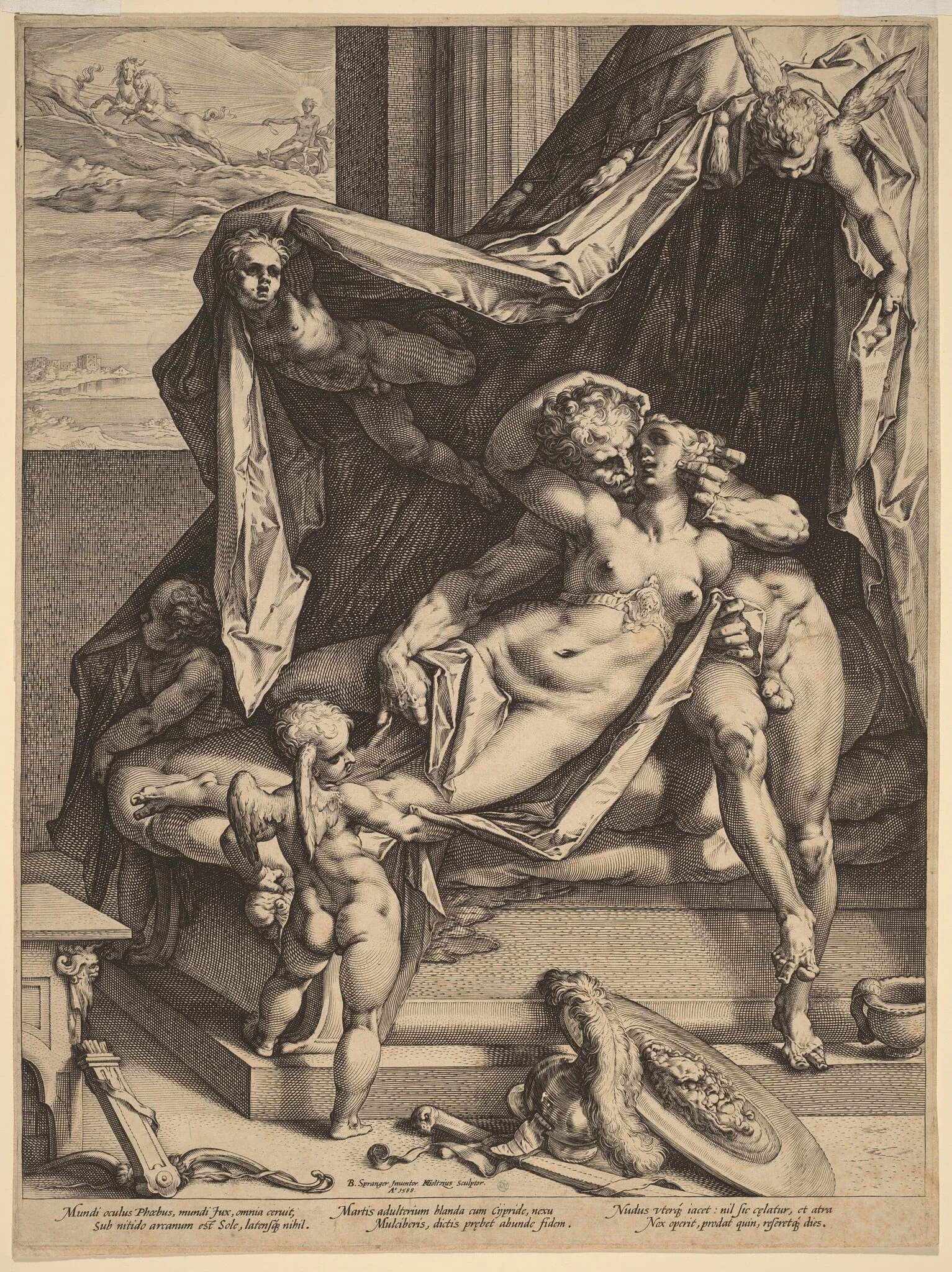 Mars and Venus, detail