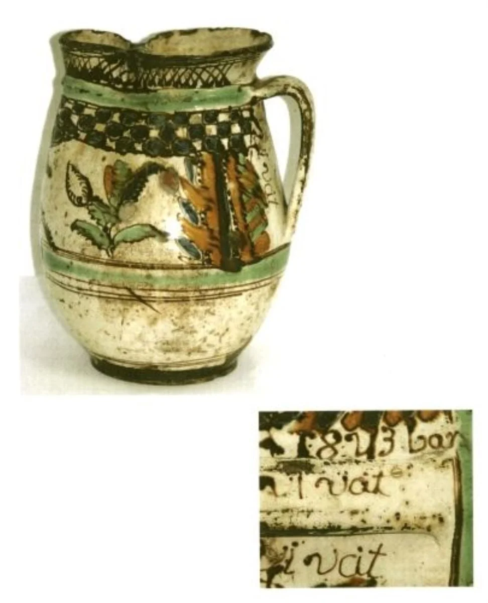 cană de vin, detail