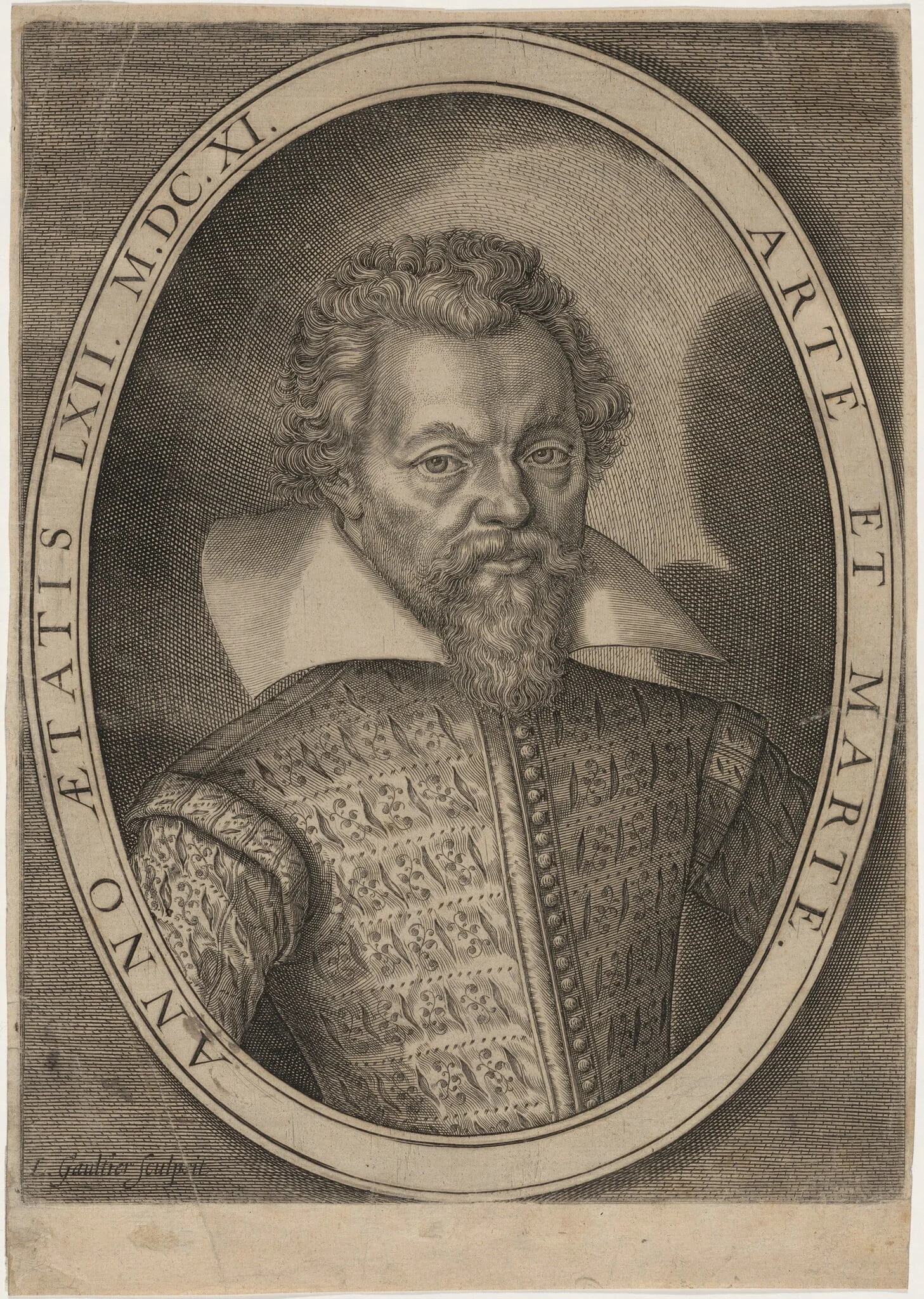 Philippe de Mornay (Du Plessis-Mornay), detail