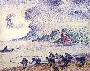 Pêcheurs (Var), detail