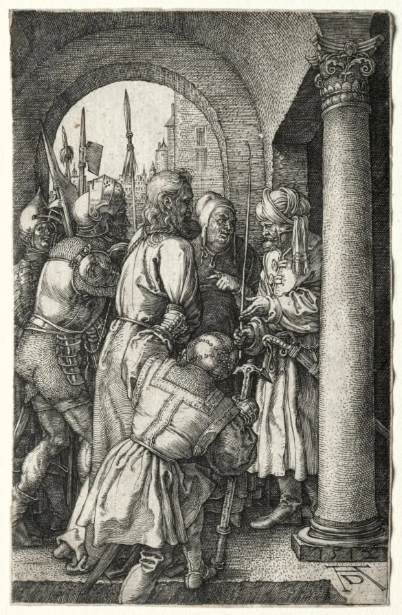 Christ Taken before Pilate, detail