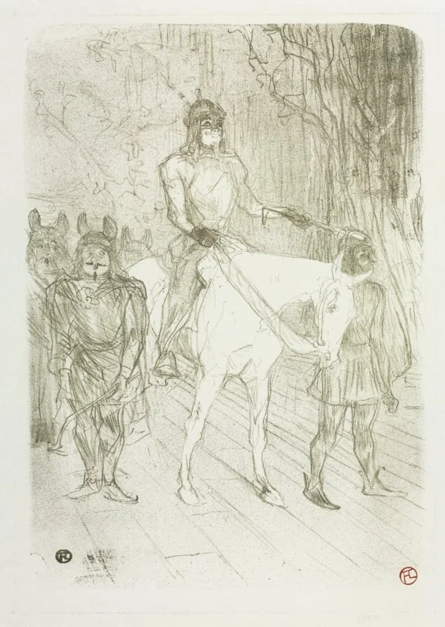 Entrée de Brasseur, dans Chilpéric, detail