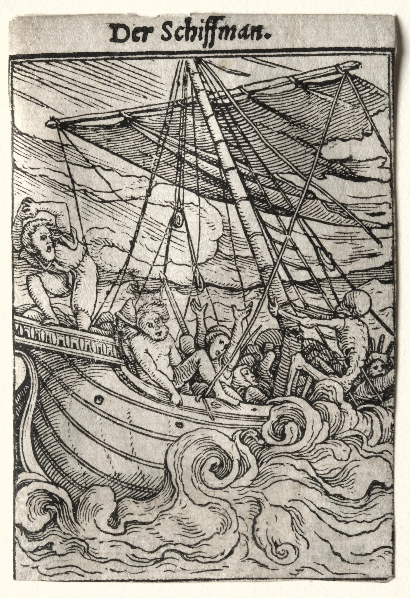 Dance of Death: The Sailor, detail