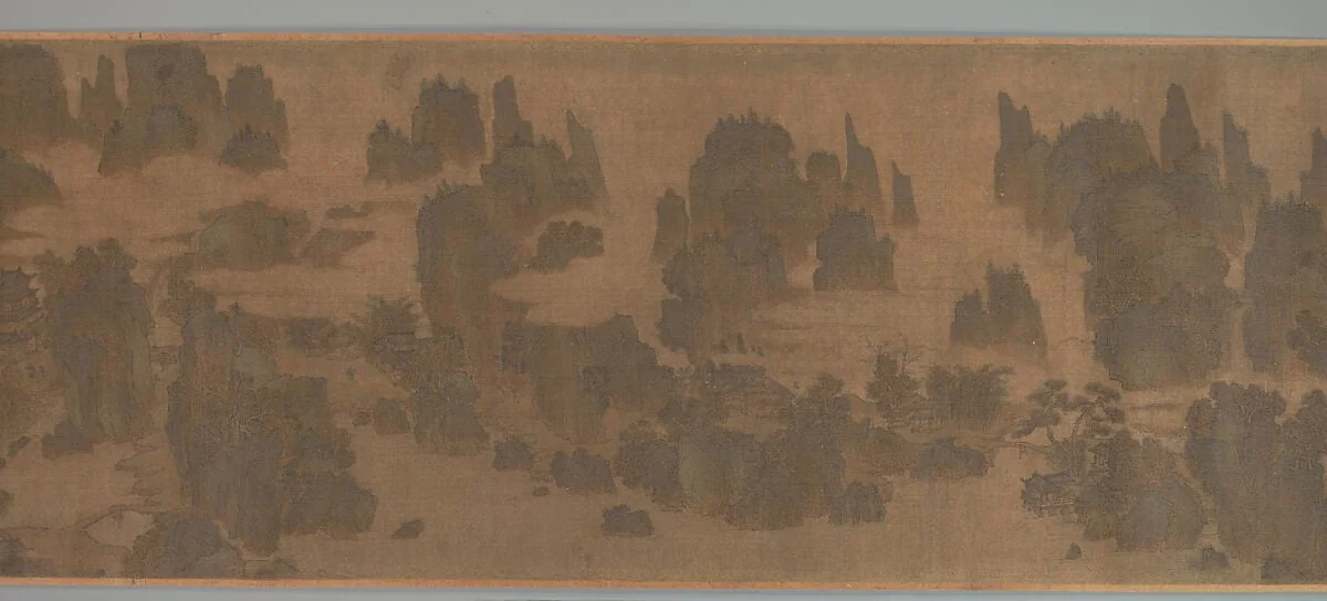 南宋 佚名 別苑春山圖 卷|Retreats in the Spring Hills, detail