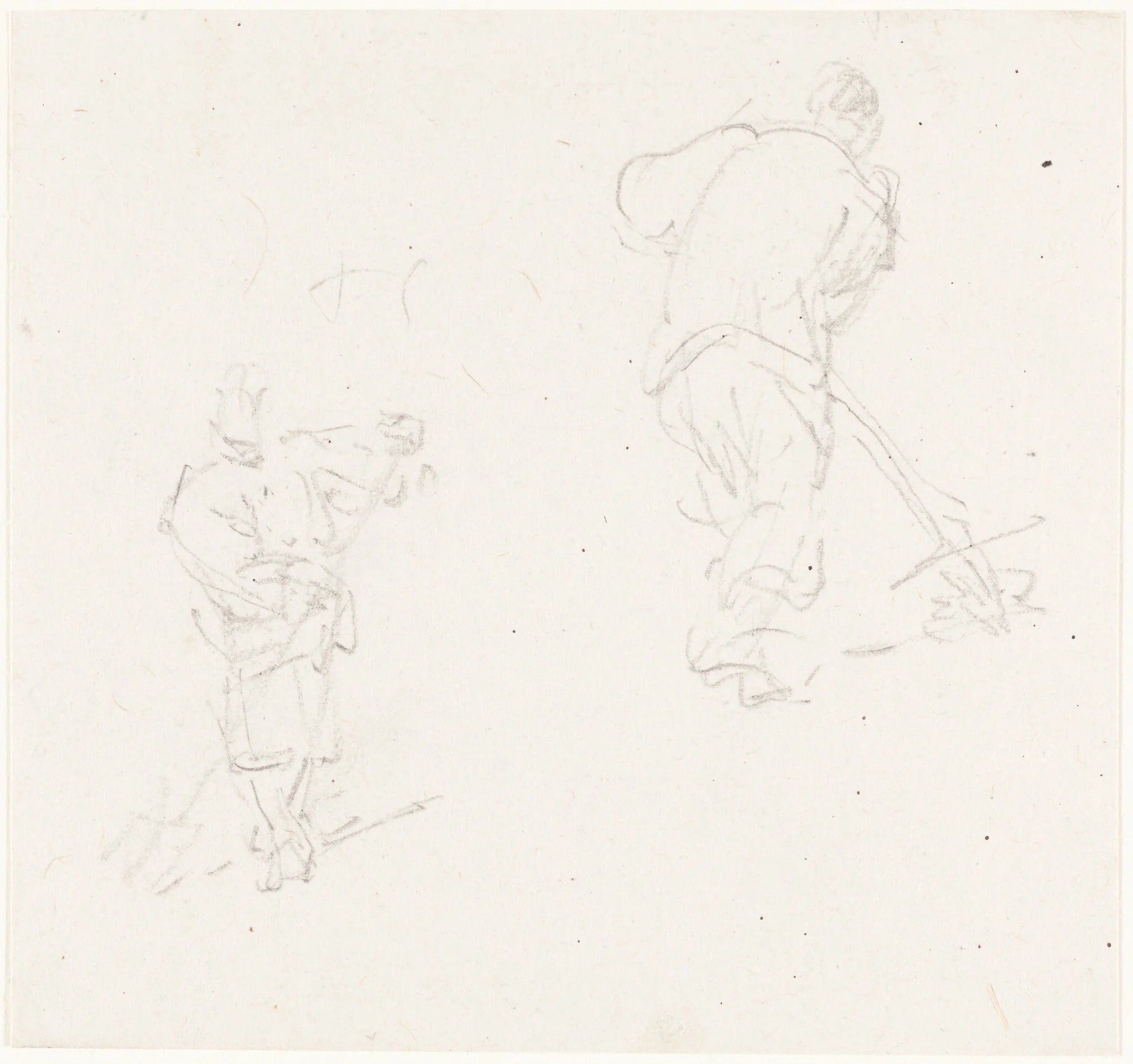 Two Chinese Laborers, detail
