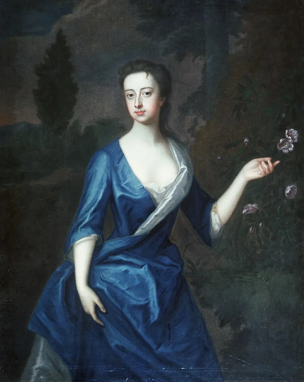 Miss Mary Middleton, Plas Newydd, Wrexham, by Peter Lely, oil, 1650
