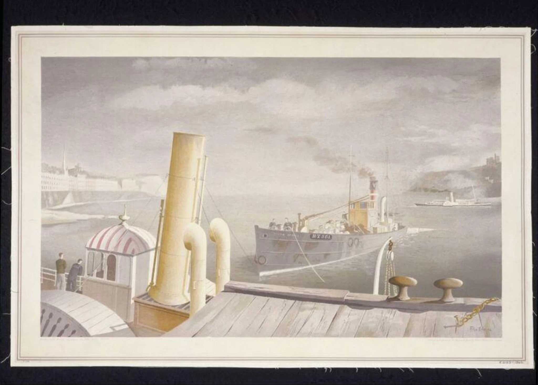 Drifter and Paddle Boats, detail